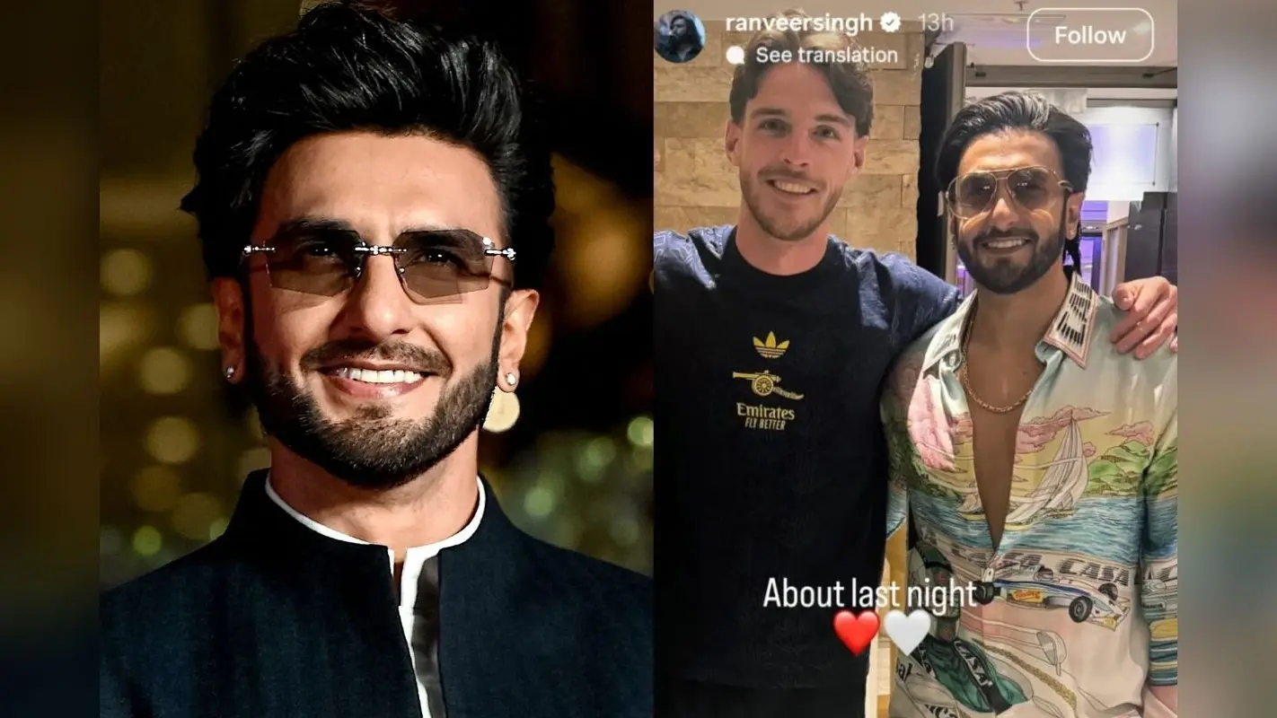 ‘डॉन 3’ विवाद के बीच रणवीर सिंह ने शेयर की खास तस्वीर, इस स्टार फुटबॉलर संग आए नजर